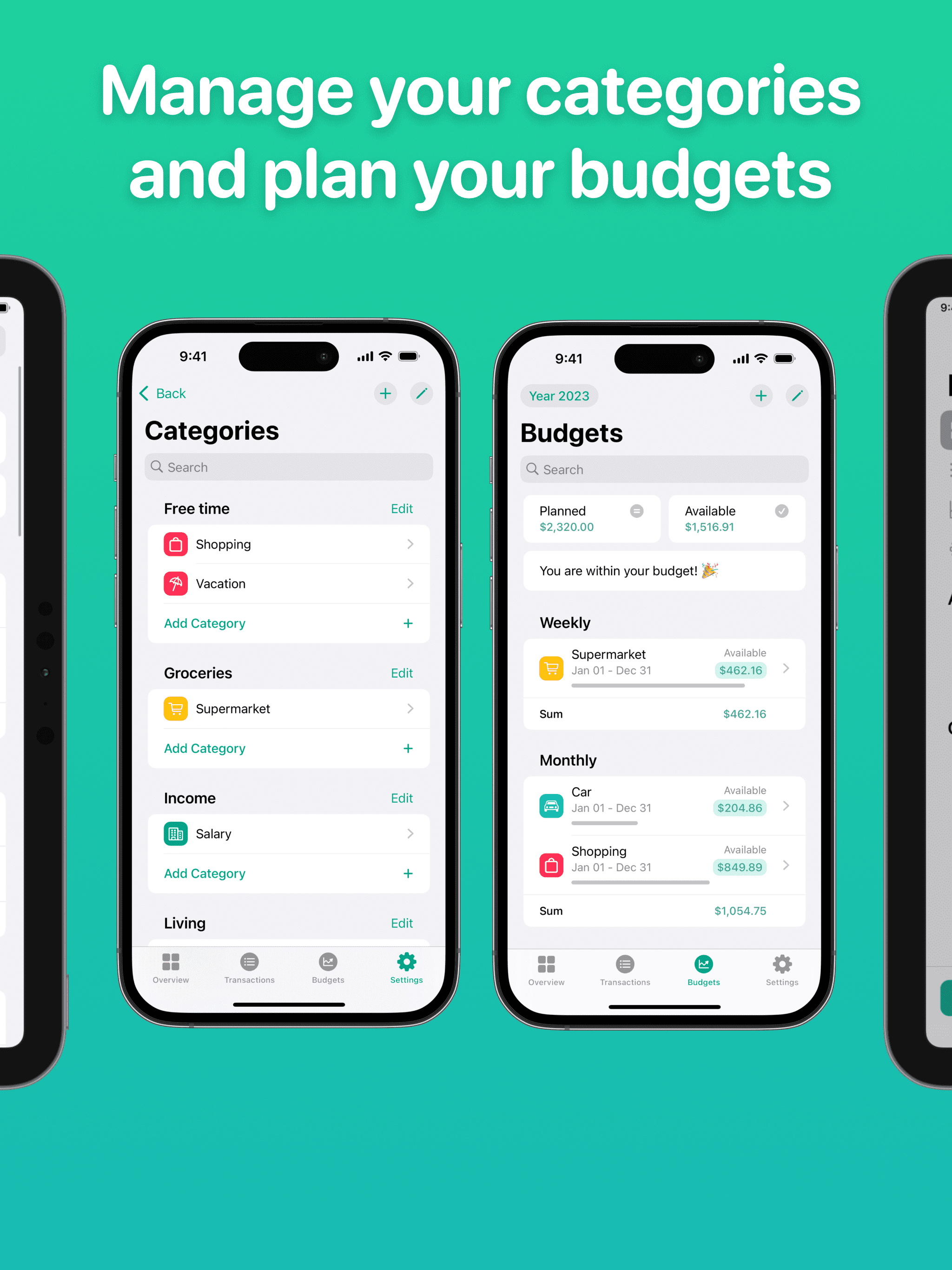 예산 흐름 - iOS, iPados 및 MacOS의 재무 관리자 및 플래너 미디어 5