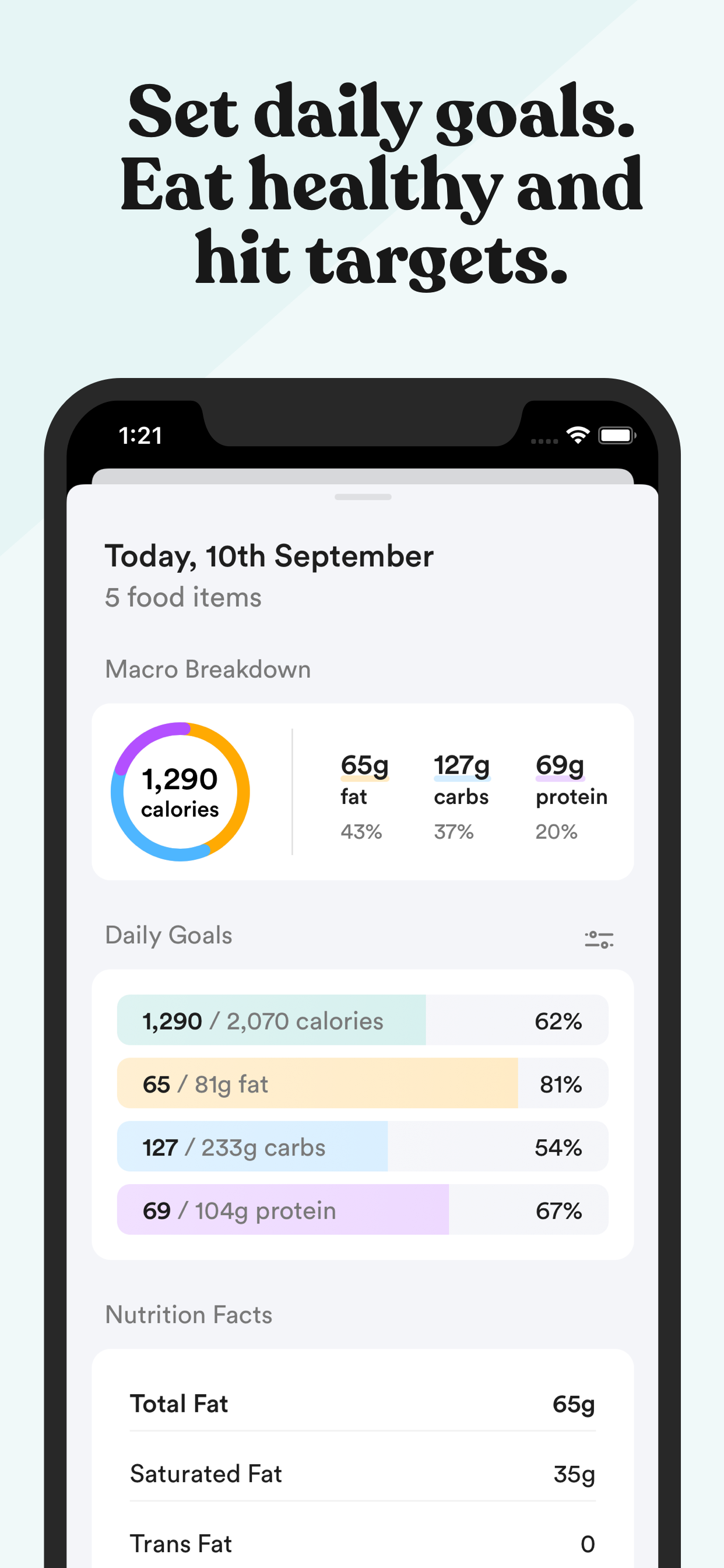 EatWell - Macro Diet Tracker gallery image