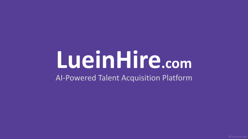 LueinHire.com - AI 기반 엔드 투 엔드 인재 획득 플랫폼 미디어 1