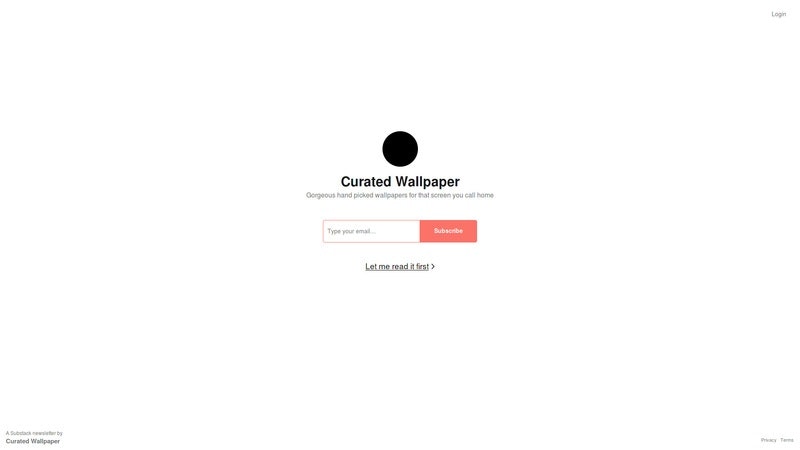 Curated Wallpaper gallery image