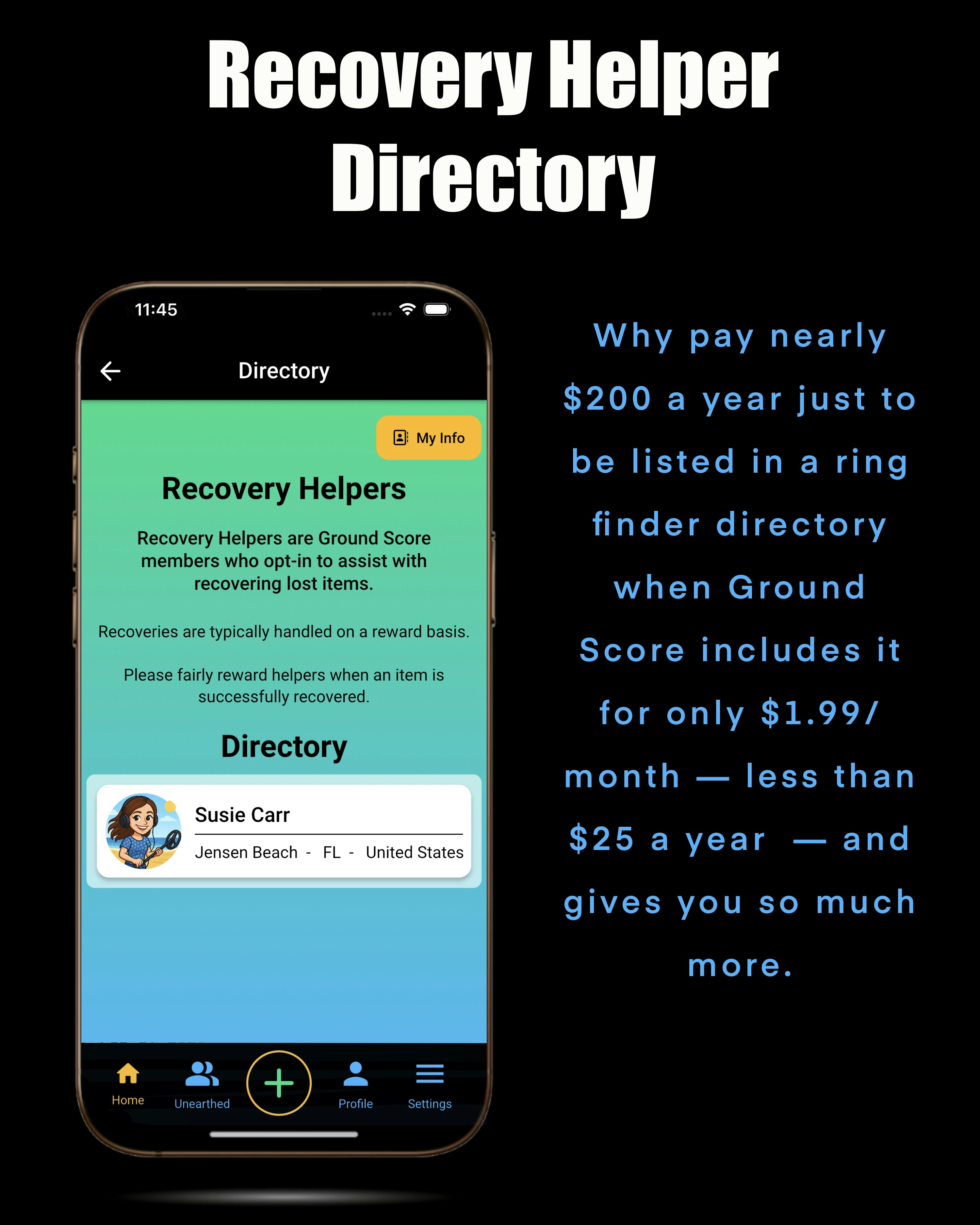 Ground Score App gallery image