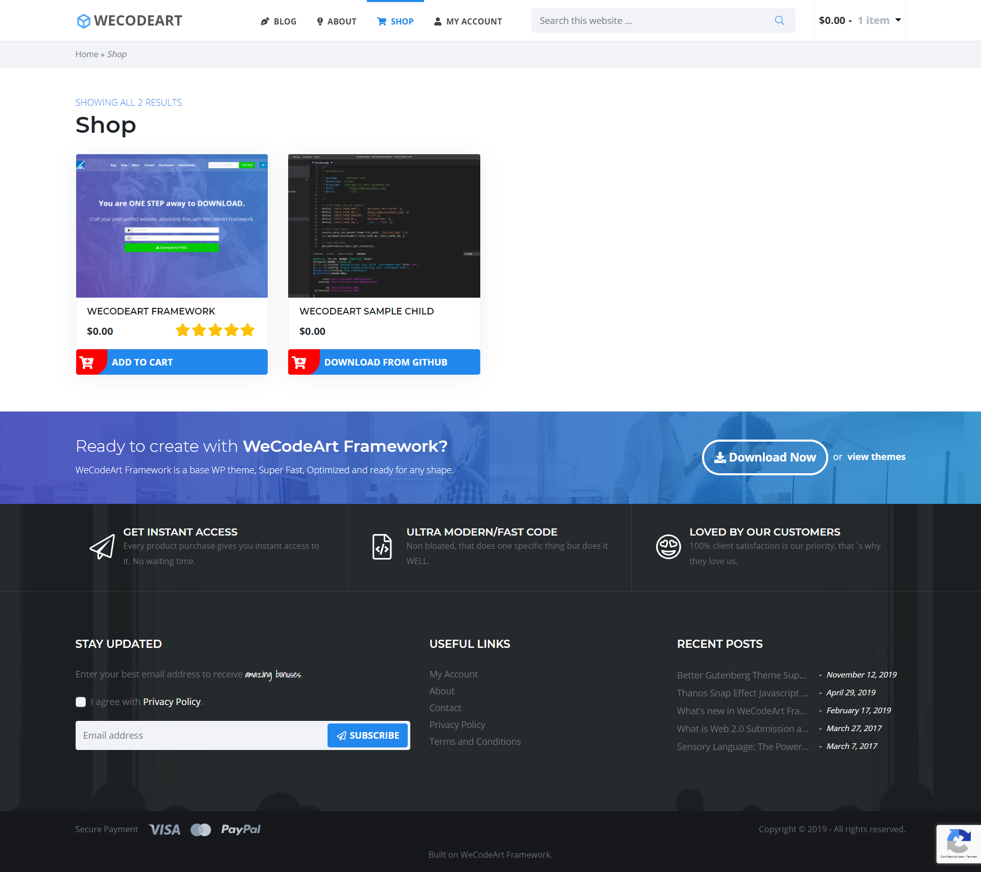 WeCodeArt Framework gallery image