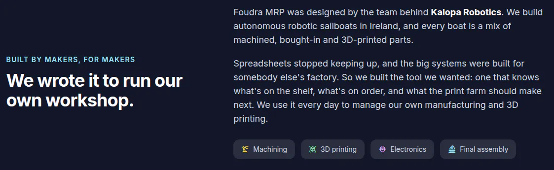 Foudra - Simple stock control and MRP gallery image