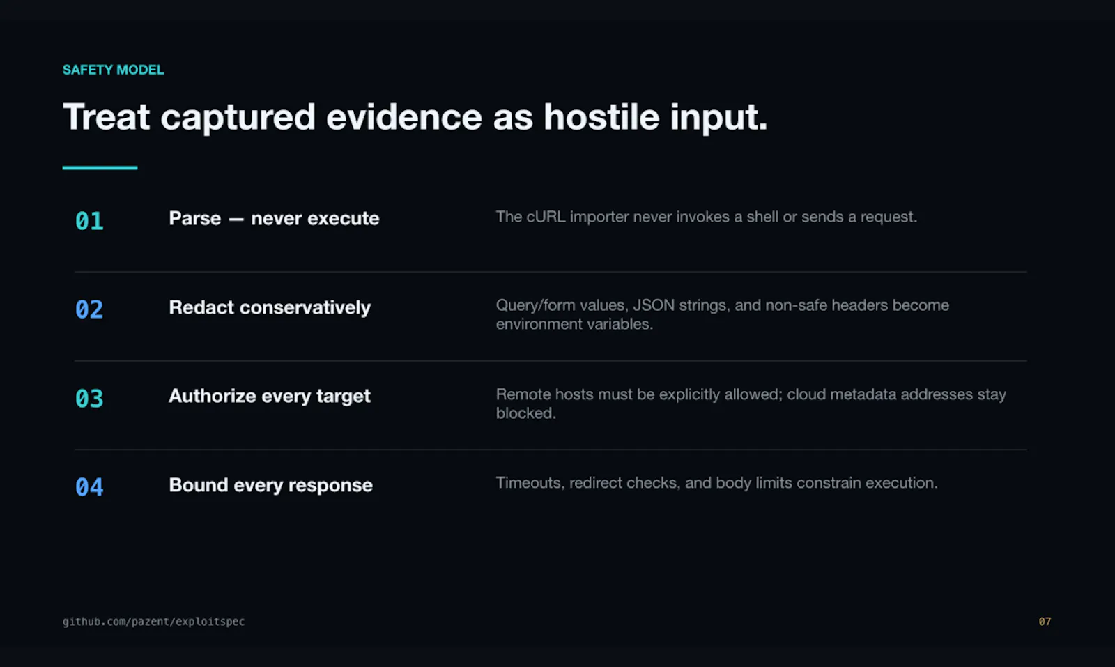 ExploitSpec screenshot 3