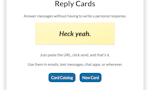 Reply Cards image