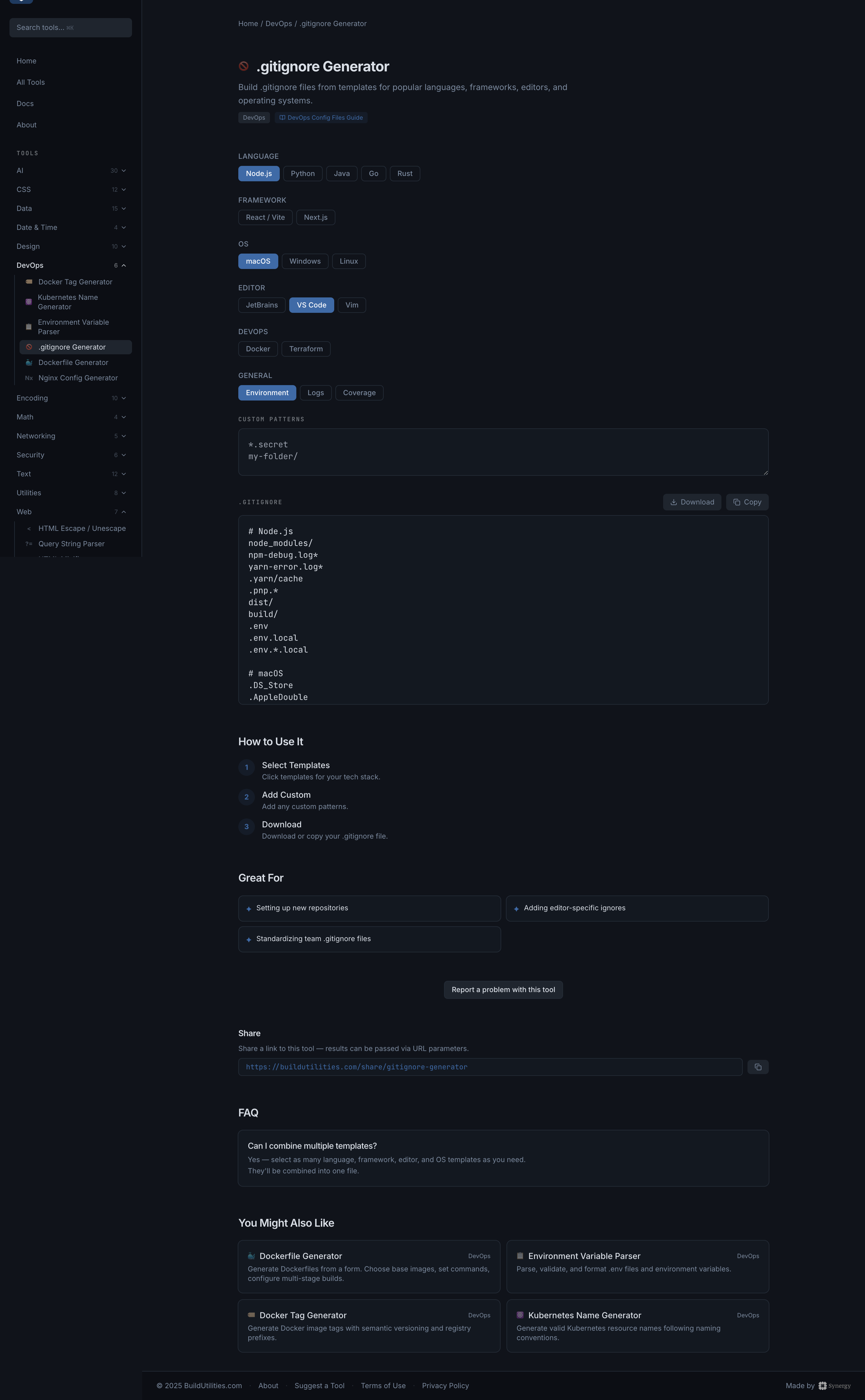 BuildUtilities - Screenshot 5 showing product features and functionality