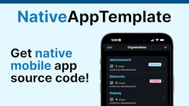 NativeAppTemplate gallery image