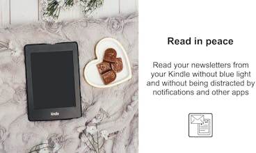 Newsletters to Kindle gallery image