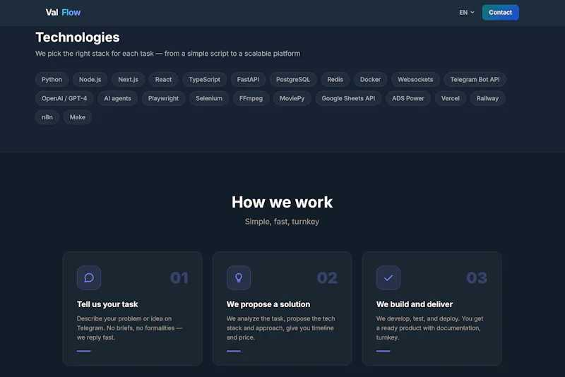 ValFlow screenshot 4