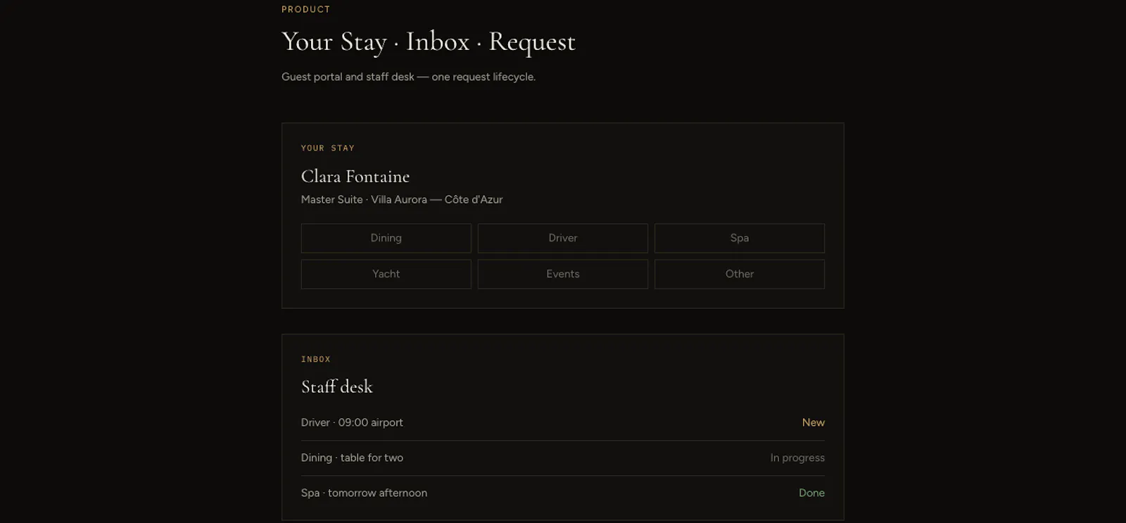 Webdesly Concierge screenshot 2