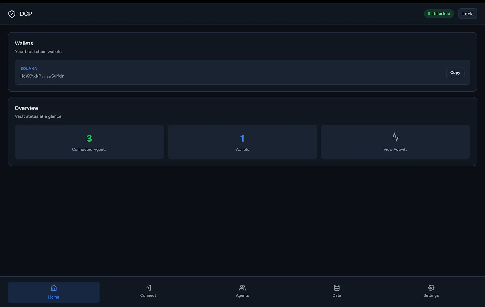 DCP screenshot 1
