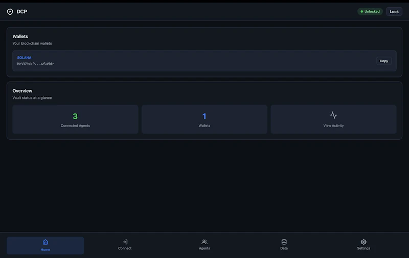 DCP screenshot 2