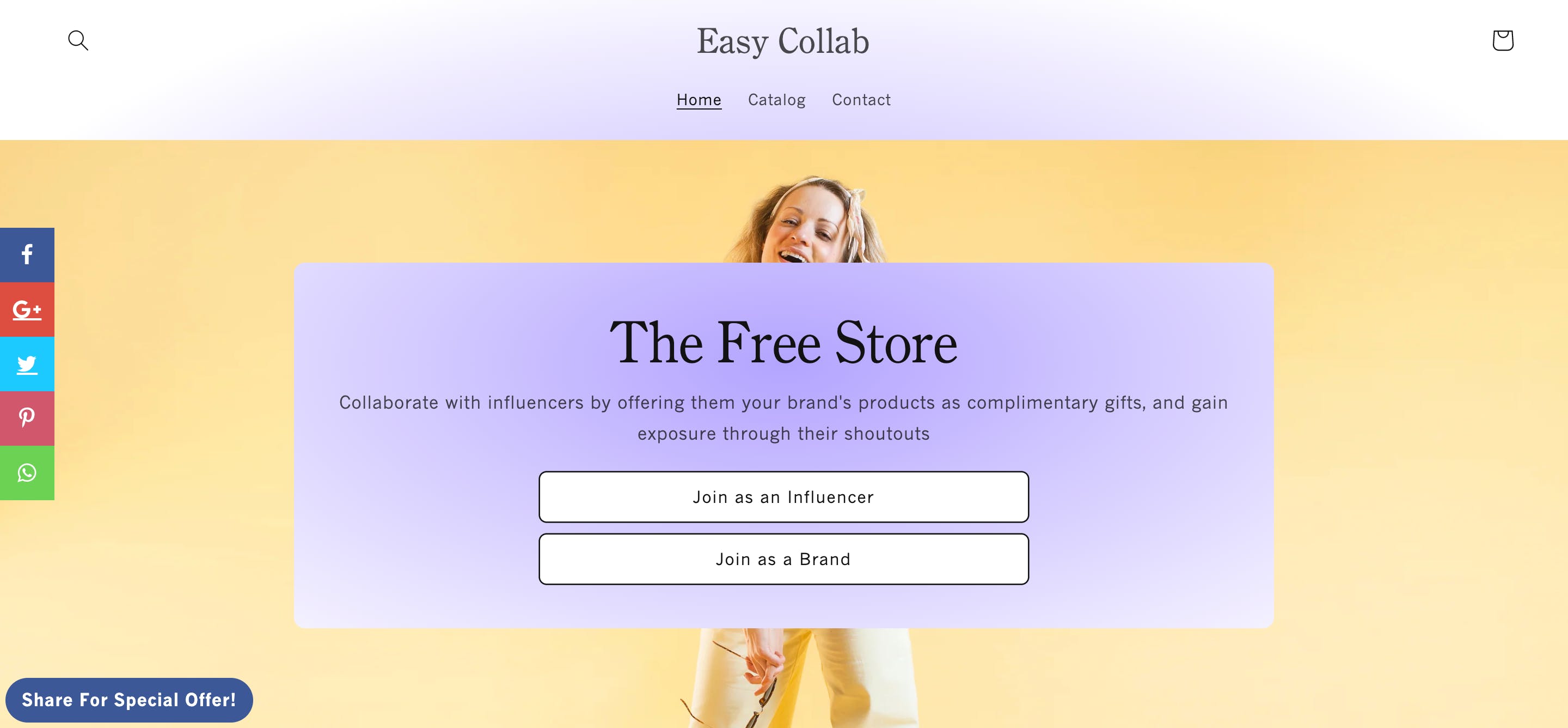 EasyCollab - Hire Influencers for free. media 1