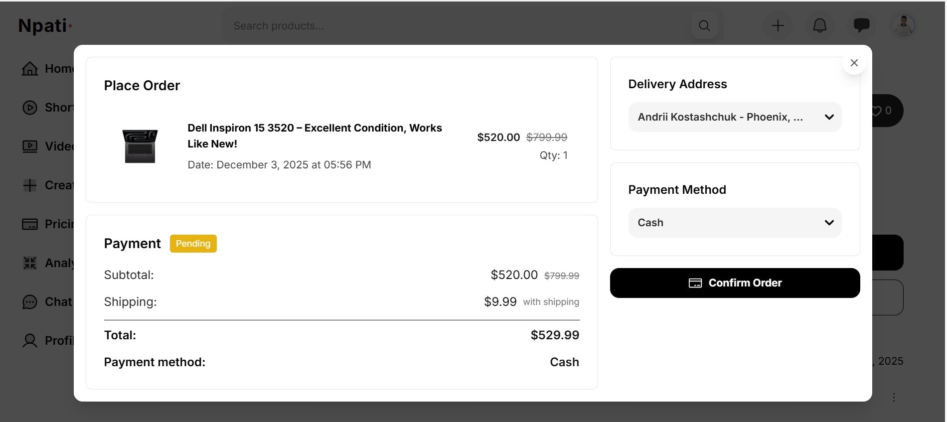 Npati Marketplace gallery image