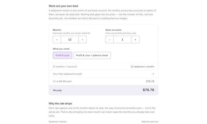 ONE CLICK P&L screenshot 4