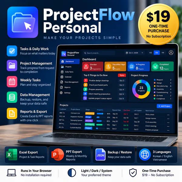 ProjectFlow Personal