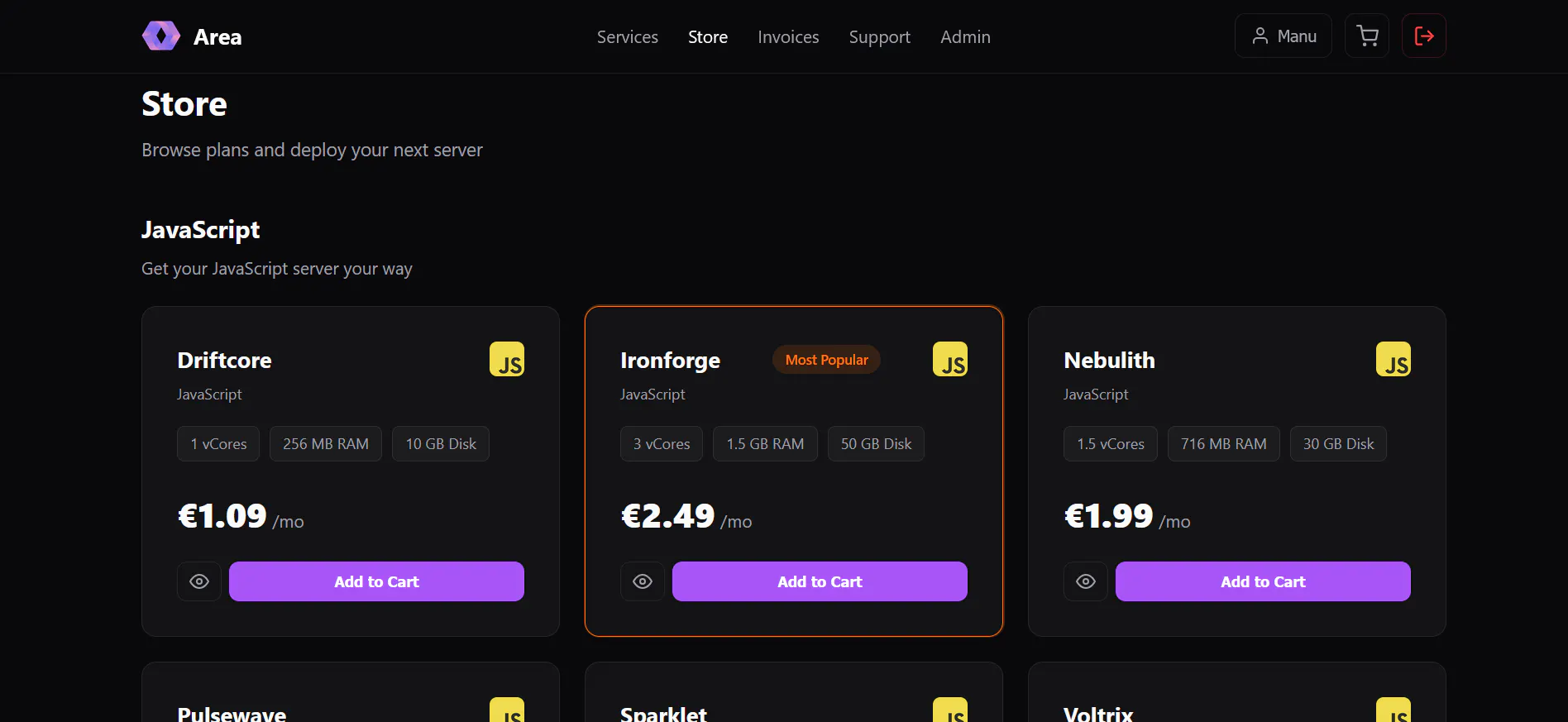 Pylox — Hosting gallery image