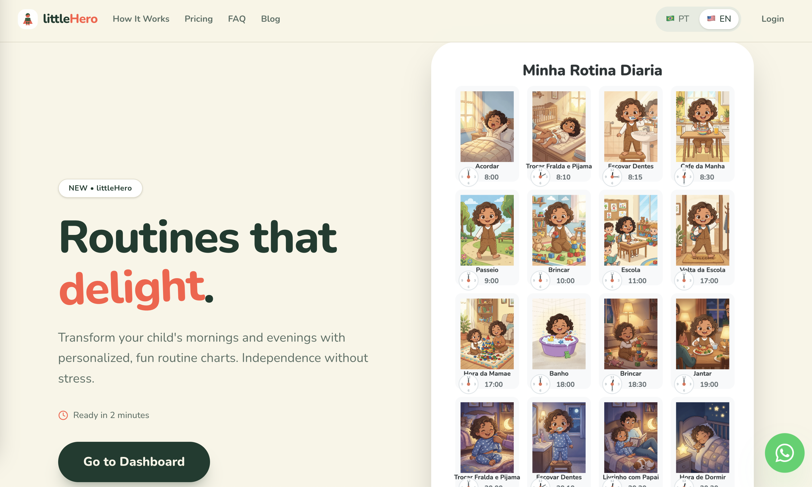 Little Hero - Screenshot 2 showing product features and functionality
