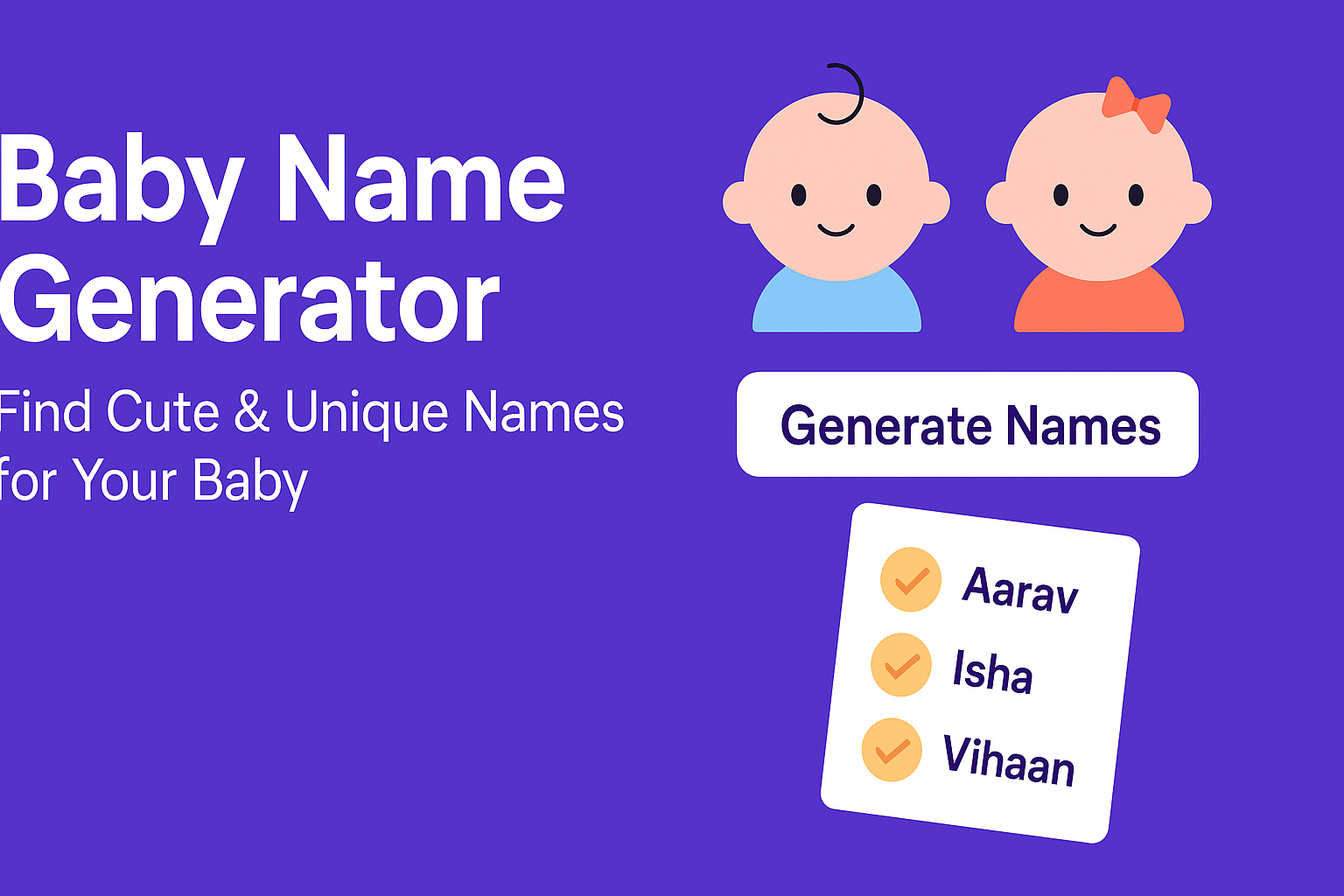 Cosmic Baby Name Generator logo