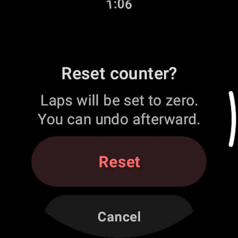 Tally Counter App for Wear OS screenshot 3