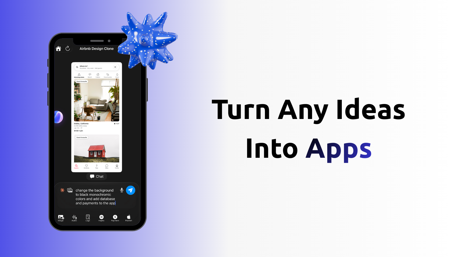 VibraCode | The app that Builds Apps - Screenshot 2 showing product features and functionality