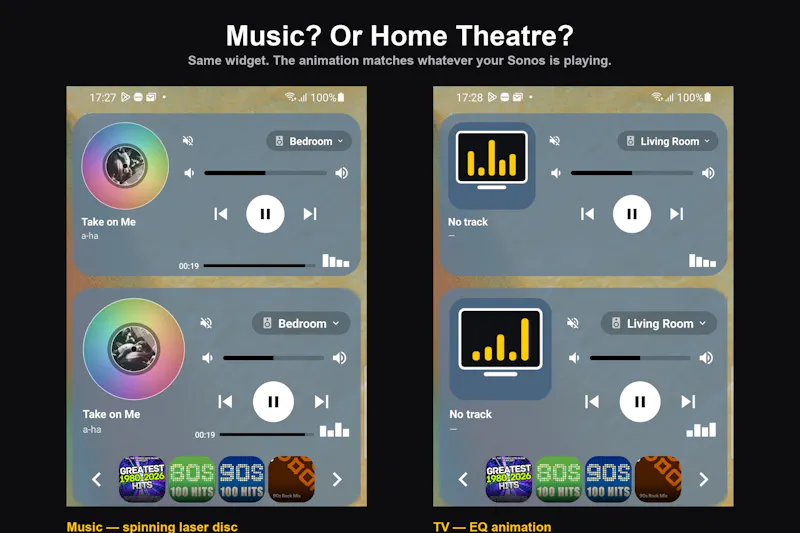 Sonos Widget Plus screenshot 5
