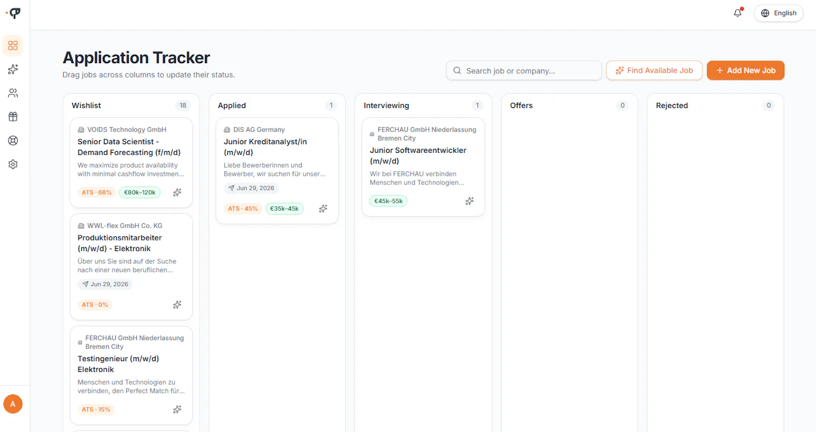 frankeApply screenshot 2