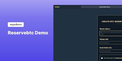 reserveBTC gallery image