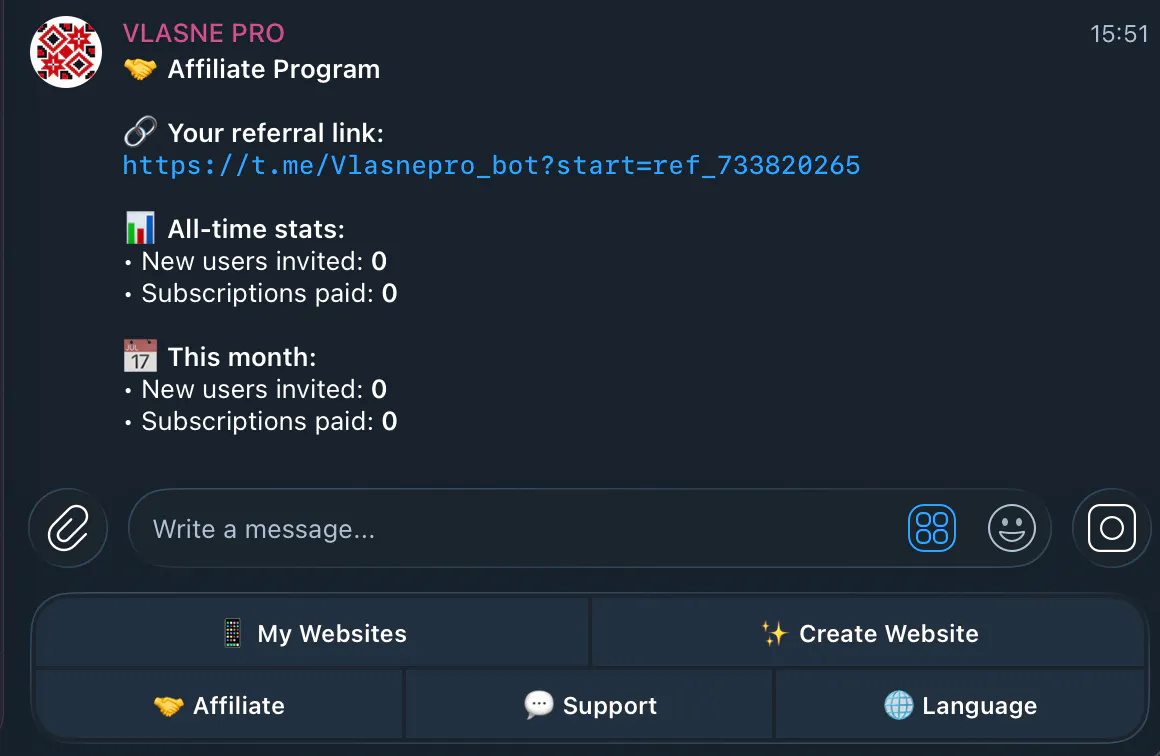 Vlasne.pro - fast web site generator gallery image