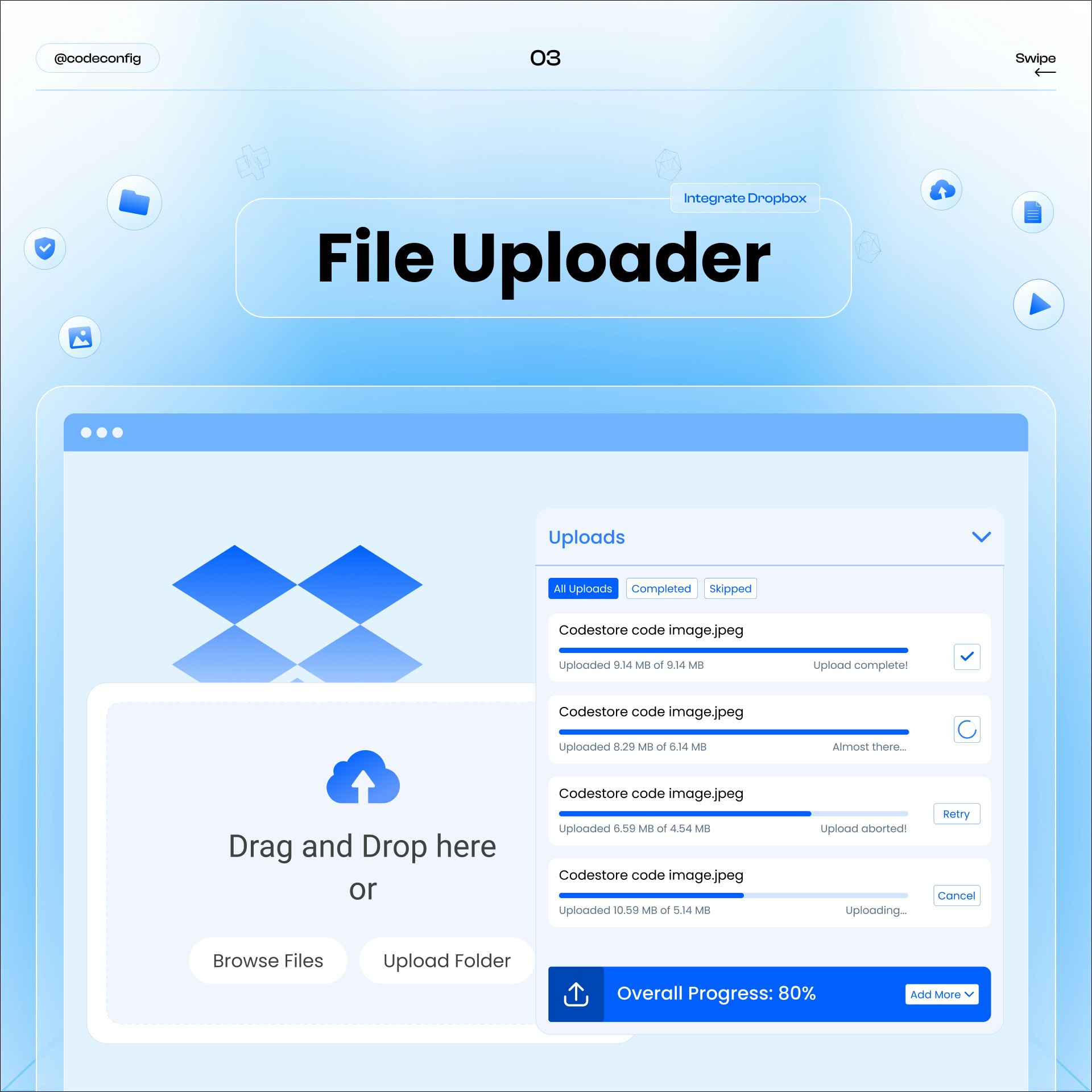 Dropbox integrieren Medien 3