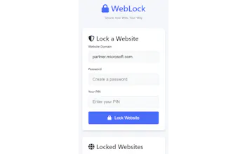 WebLock – Secure Access to Any Website gallery image