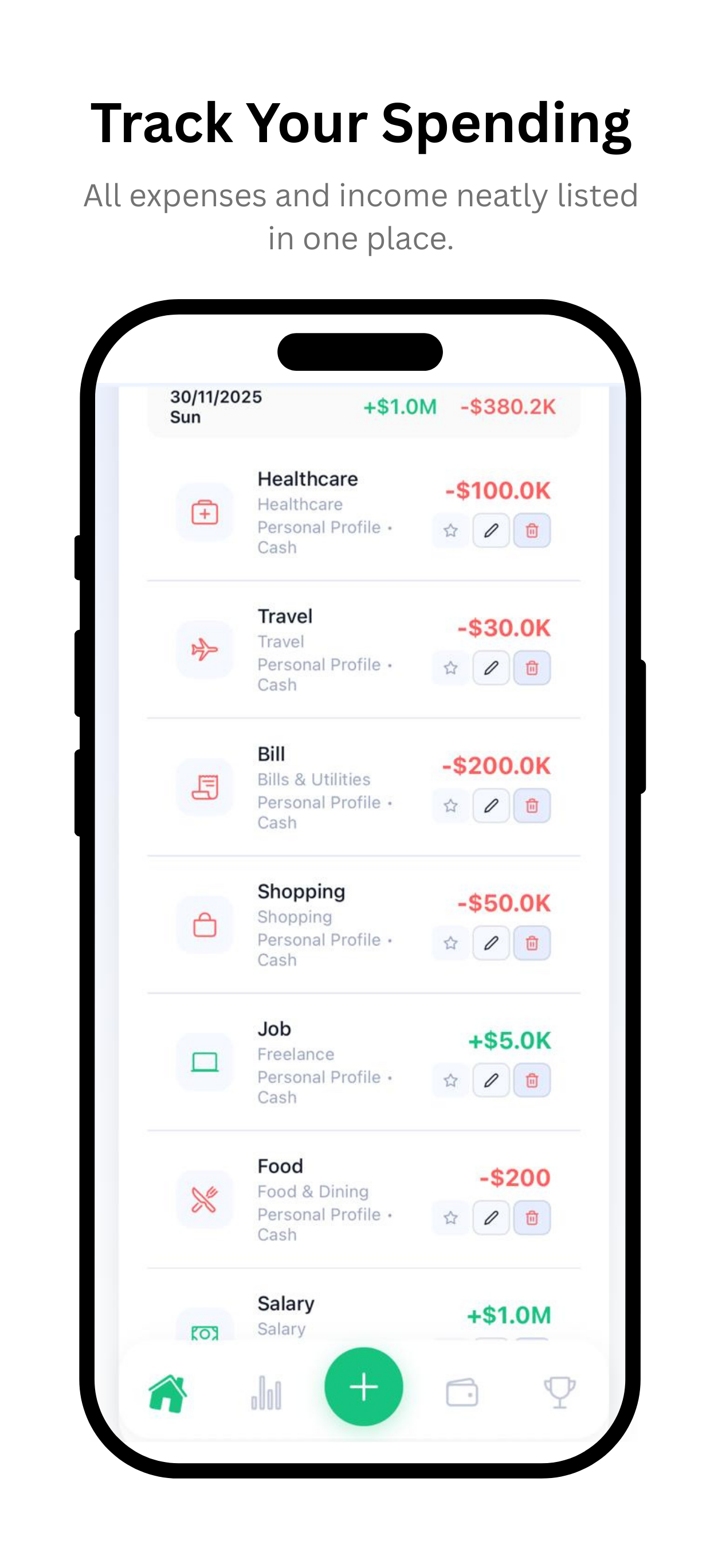 Money Manager App gallery image