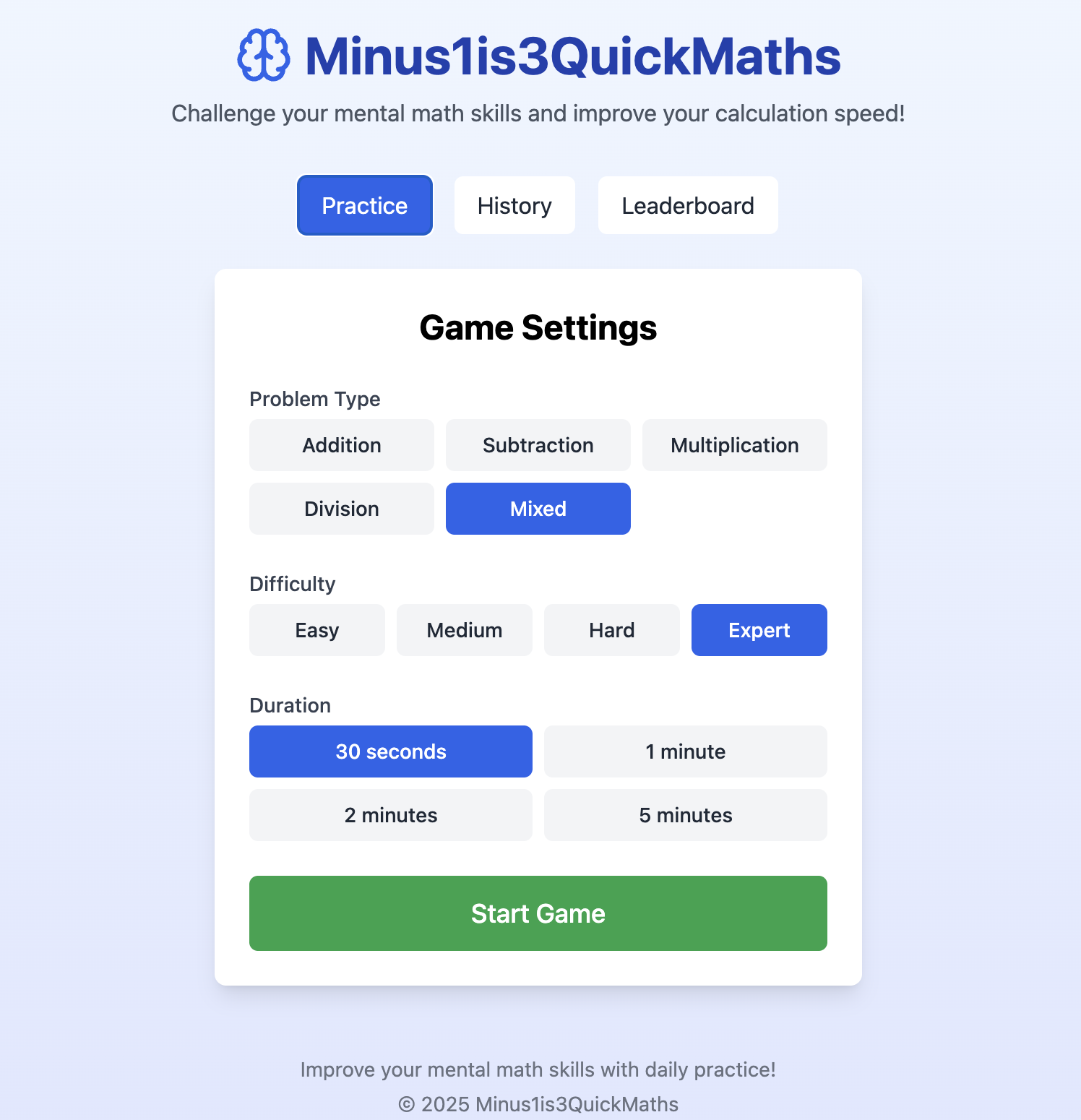 Eksi1is3quickmaths - Zihinsel matematik için geoguessr medya 1