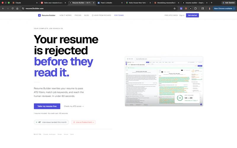 Resume Builder screenshot 2