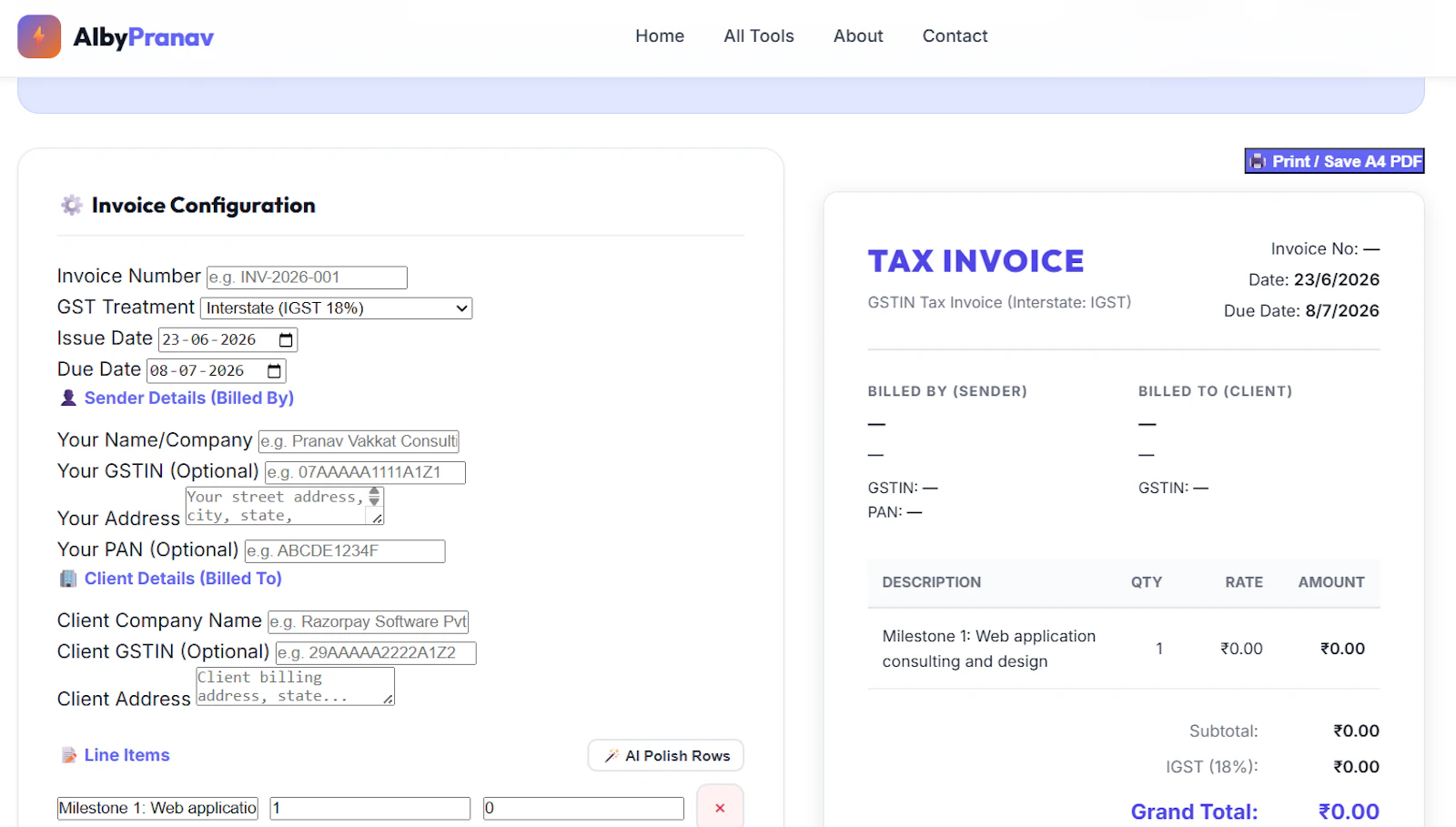AIbyPranav — 37+ Free AI Tools screenshot 4