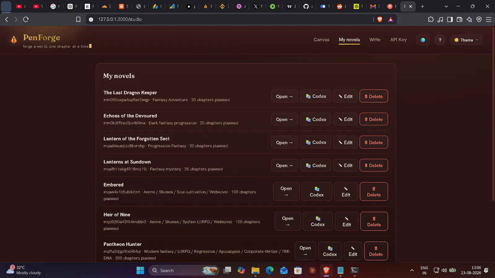 PenForge- Story Intelligence for Writers screenshot 4