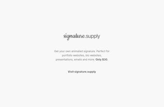 signature.supply gallery image