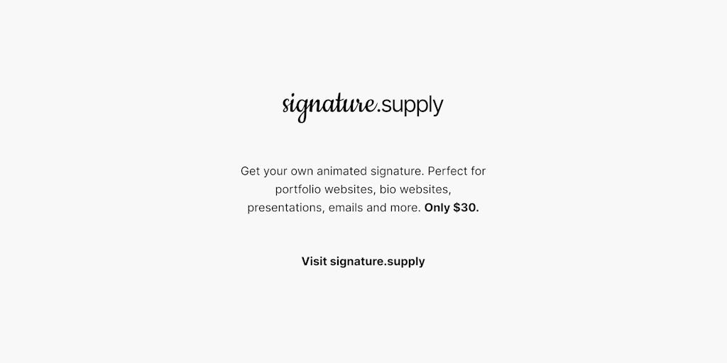 signature.supply