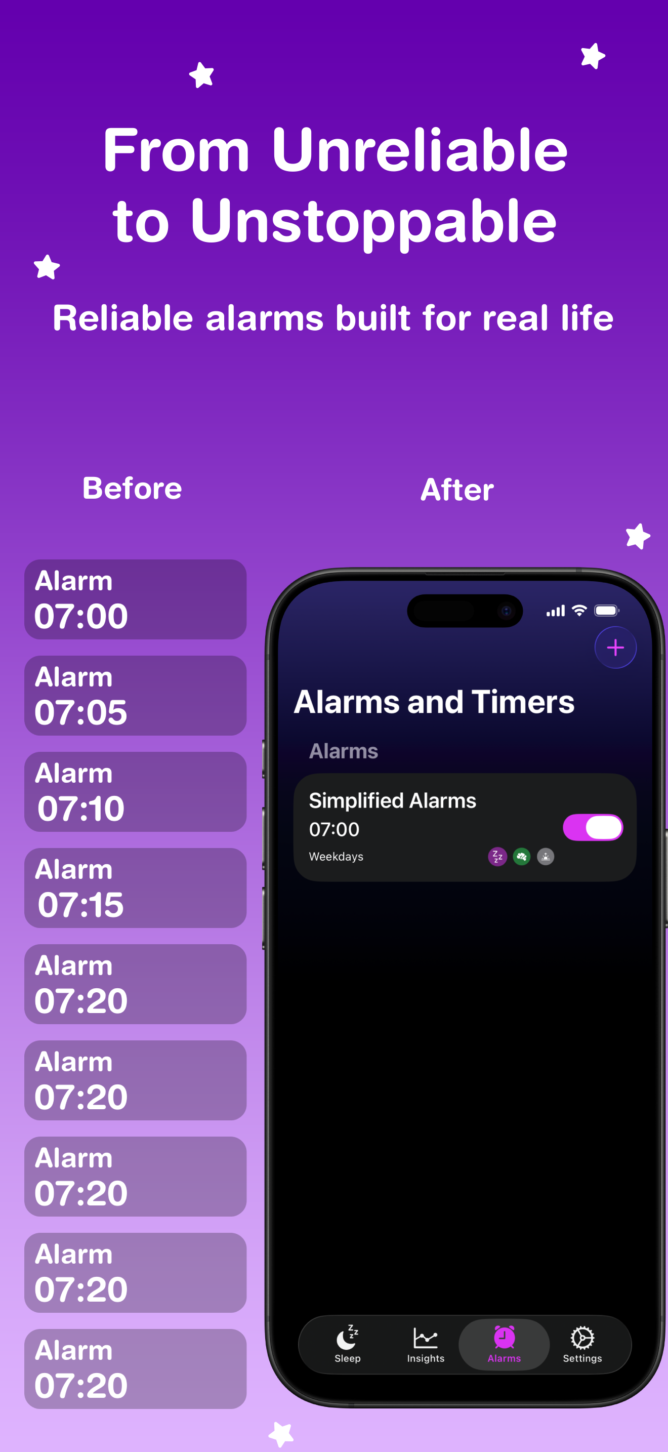 Média Sillage facile: alarmes intelligentes - Les matins plus intelligents et plus doux 4