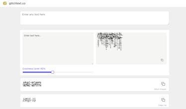 Glitch Text Generator gallery image