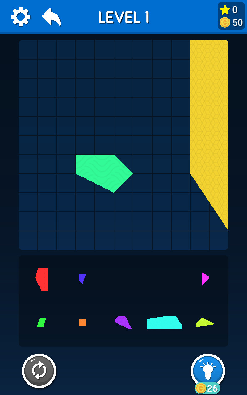 Tangram Pupzles v2.0 - Tangram拼图游戏，手机游戏，轻松游戏，1,700级媒体3
