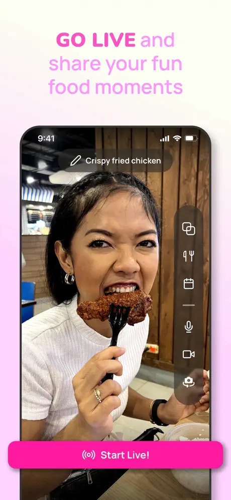 Sizzl - Sizzl: Epic Live Cooking - поток, Engage, & Suar Flavors! медиа 3