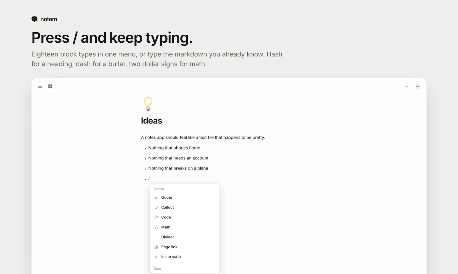 notem screenshot 3