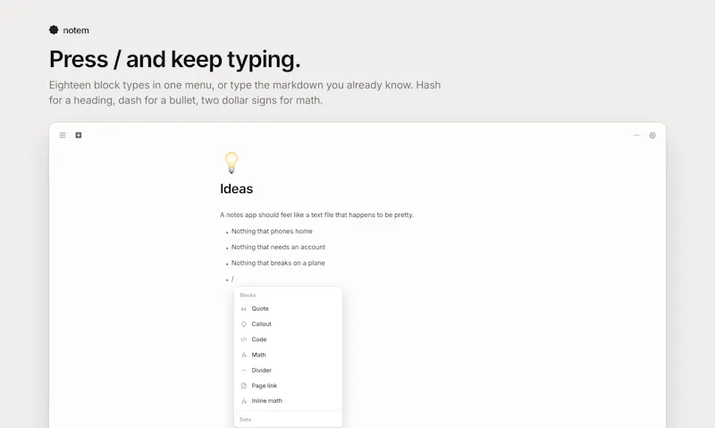 notem screenshot 3