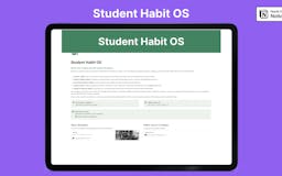 Student Habit OS media 1