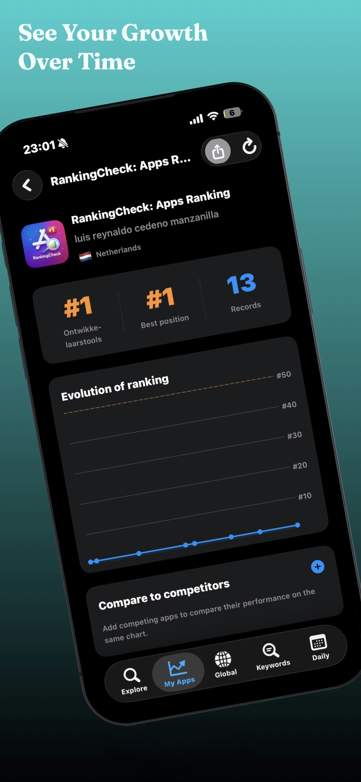 RankingCheck: App Rank Tracker gallery image