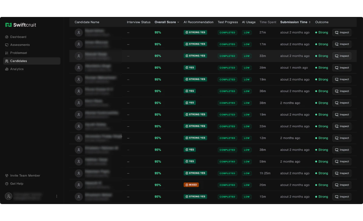 Swiftcruit screenshot 2