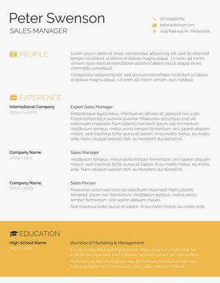 30+ Free Resume Templates gallery image