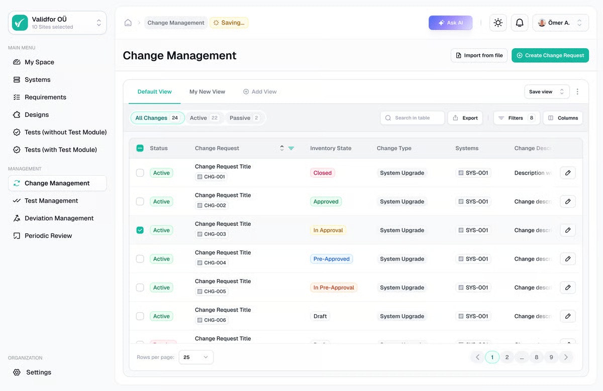 Validfor - Screenshot 3 showing product features and functionality