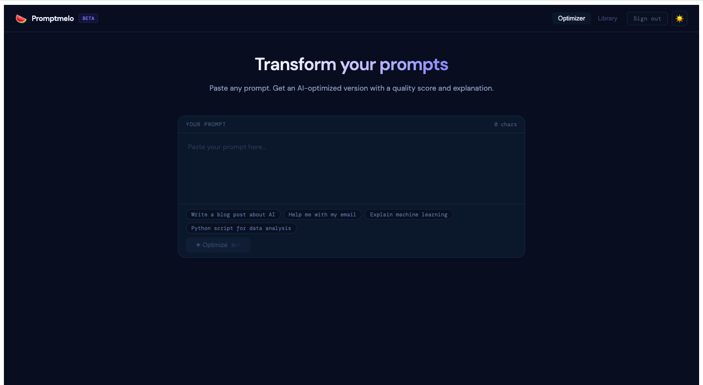 Promptmelo gallery image